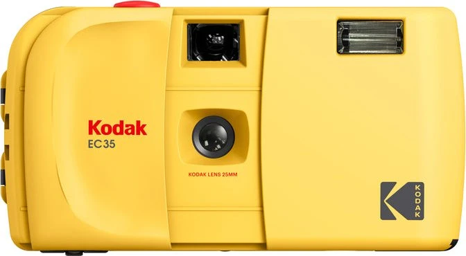 Kodak EC35 35mm Film Camera Butter Yellow