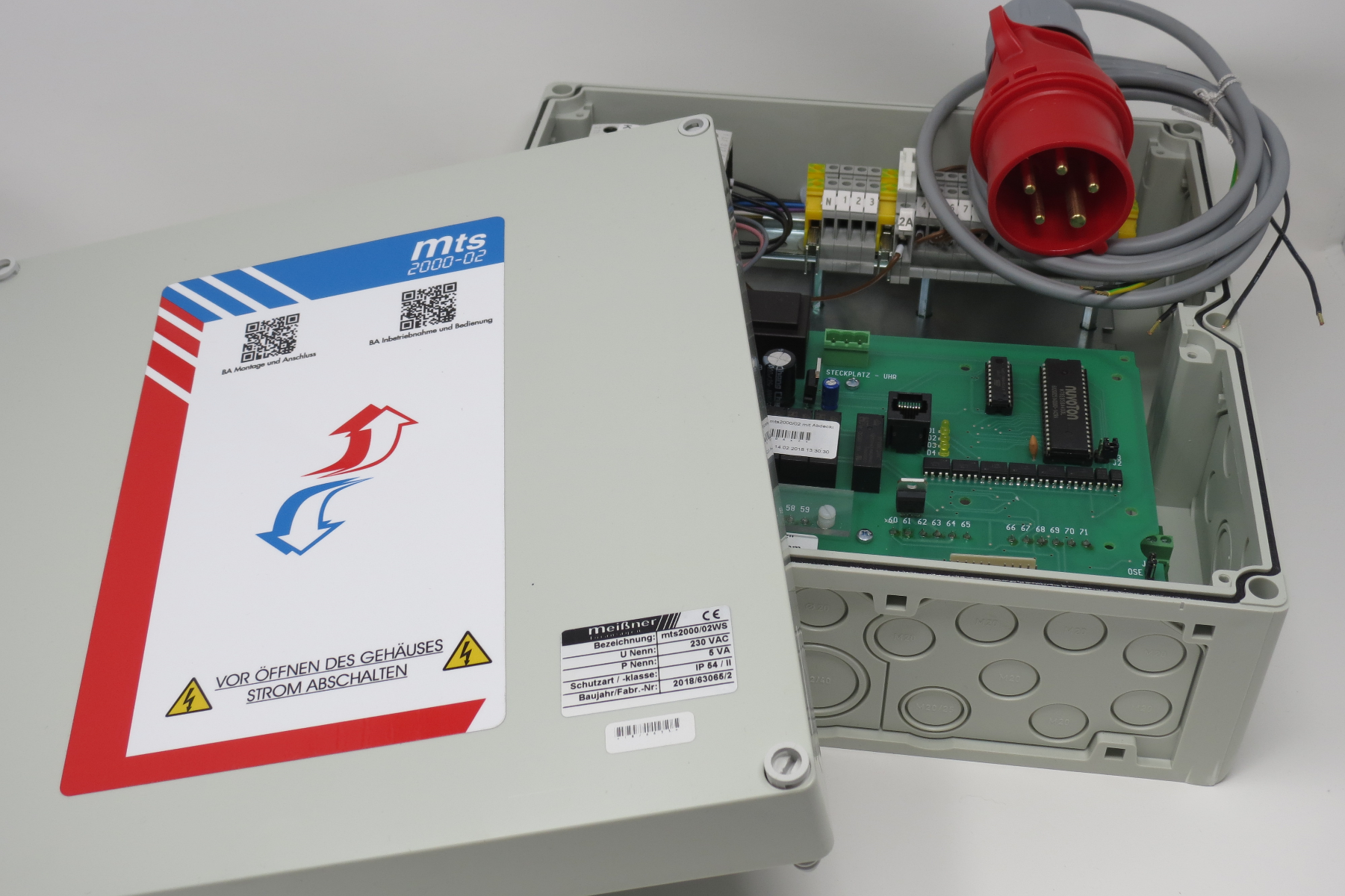 Meißner Steuerung mts2000/02WS (mit integriertem Wendeschütz 230V)