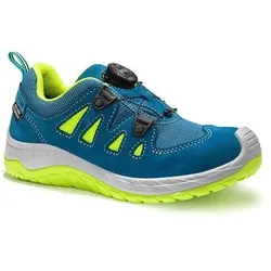 Elten, Sicherheitsschuhe, Halbschuh MADDOX Kids BOA petrol-lime Low, Gr. 31 (31)
