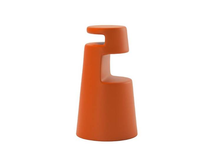 ALMA DESIGN set of 2 tabourets 2525 (Orange - Polyéthylène)