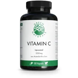 GREEN NATURALS Vitamin C 1250 mg liposomal vegan 180 St