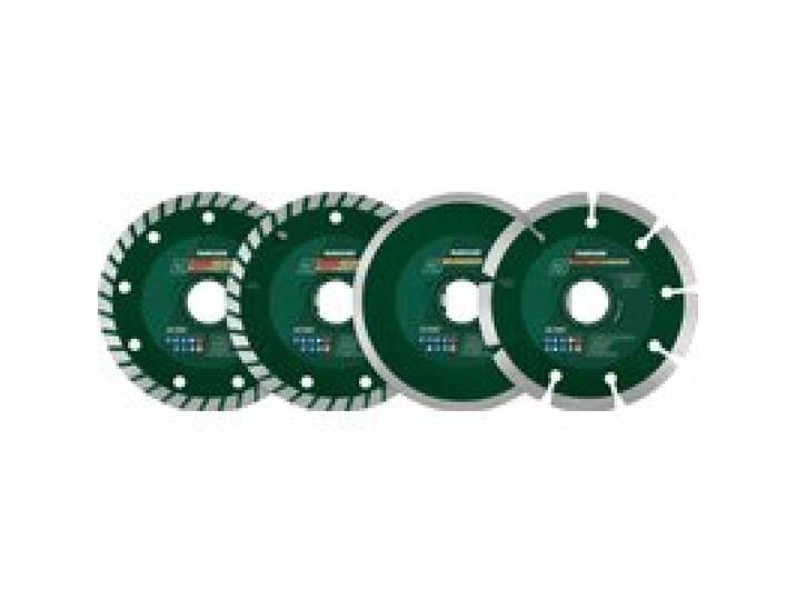 PARKSIDE® Set de disques, Ø 115 mm (Disques à tronçonner diamantés 4 pcs.)
