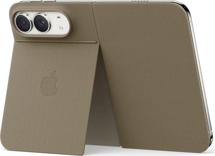 iPhone Duo Folio mit Standfuß - Taupe