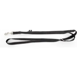 Martin Sellier Multifunktions-Hundeleine aus Nylon (Hund, Hundesport, Spazieren), Halsband + Leine