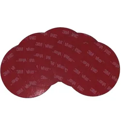 3M Formstanzteil LSE-060WF VHB Klebeband, Durchmesser 62mm, Stärke 0,6mm, weiß, 5Stück