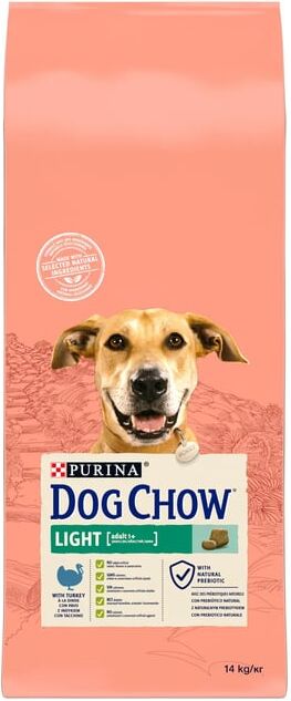 Purina Dog Chow Ração Para Cão Adulto Light Com Peru 14 Kg 14 Kg