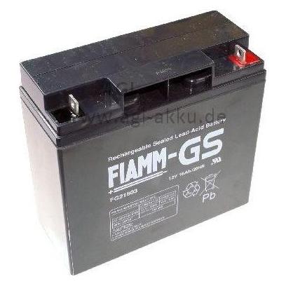 AGI 90274, Blei-Säure-Batterien (VRLA), Schwarz, 18000 mAh, 3,7 V, 1 Stück, FIAMM FG21803 (FG21803)