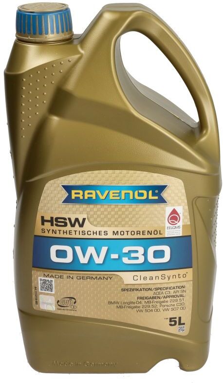Motoröl RAVENOL 1112118 HSW 0W30 5L