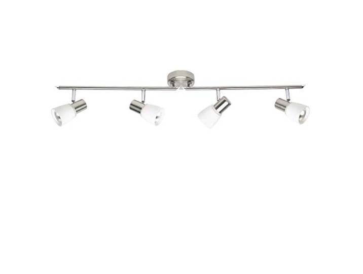 Brilliant 35832/77 Plafonnier 4 Lumières Ajustable Métal/Verre Multicolore 85 x 23\,2 x 23\,2 cm