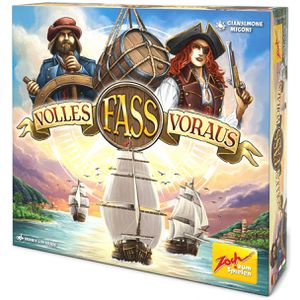 Zoch Brettspiel 601105192, Volles Fass voraus, ab 10 Jahre, 2-4 Spieler