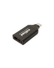 ROLINE Display Adapter USB Typ C DP ST/BU 4Ka60Hz Digital/Daten Digital/Display/Video (12.03.3227)