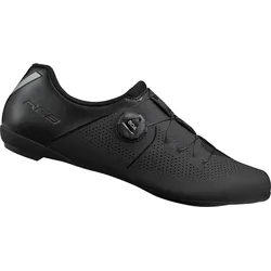 Shimano, Veloschuhe, SH-RC302E Rennrad Schuhe Breit (44), Schwarz