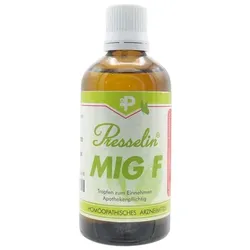 PRESSELIN MIG F Tropfen zum Einnehmen 100 ml