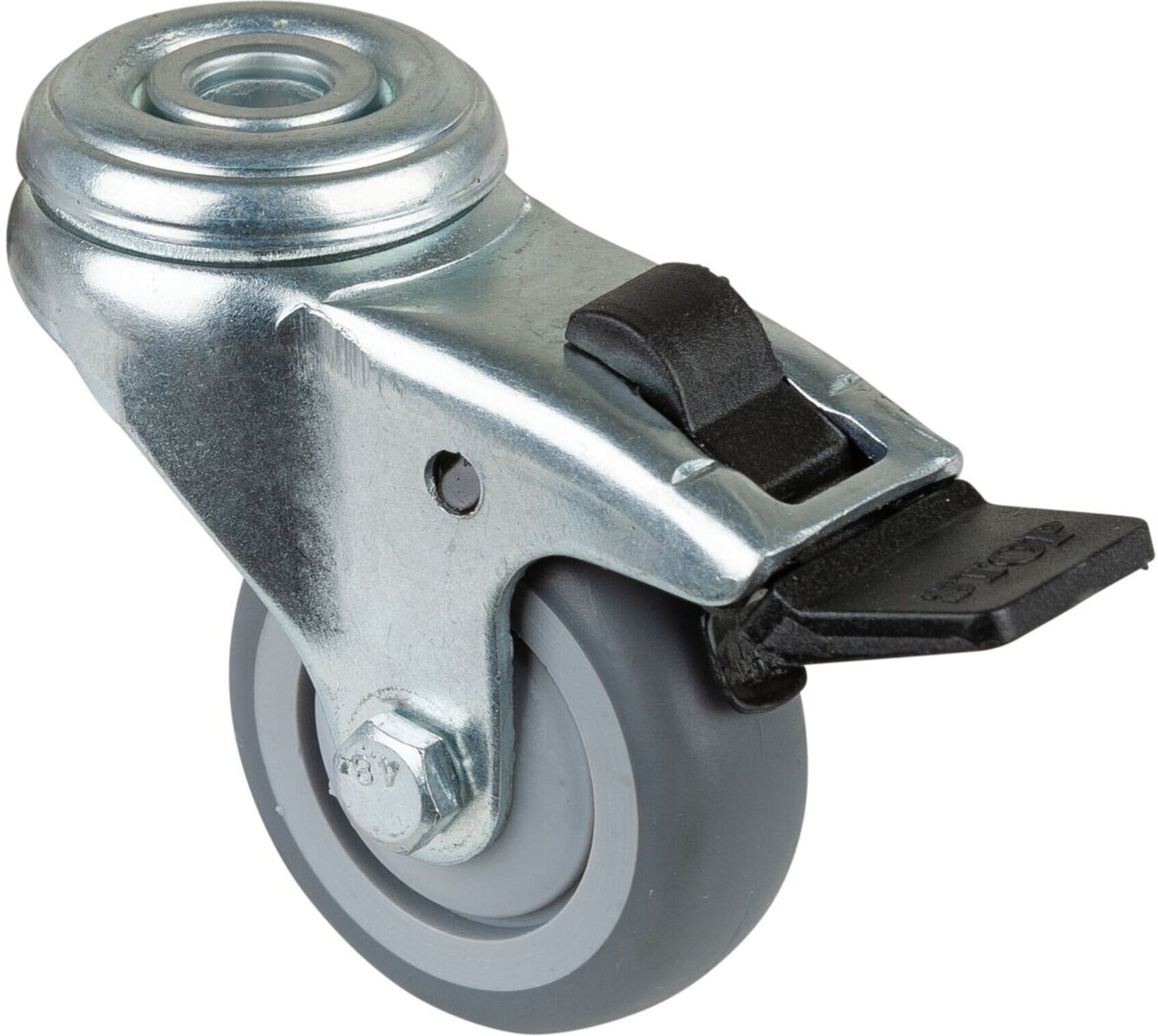 BS Rollen Apparaterolle A321.A85.050 Lenkrolle mit Totalfeststeller, Raddurchmesser 50 mm,)