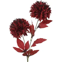 Kunstblume CHRYSANTHEME rot (BHT 80x10x24 cm) - BHT 80x10x24 cm