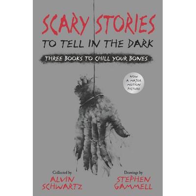 Scary Stories to Tell in the Dark: Three Books to Chill Your Bones, Gebundene Ausgabe von Alvin Schwartz, Harper Collins (US), 978-0-06-296897-5
