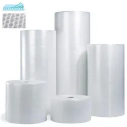 Transpak, Verpackungsmaterial, Luftpolsterfolie 3-lagig Breite 1500mm Länge 100m Stärke 90μ Transparent