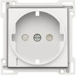Niko Züblin 154-66908 Abdeckung für Wandsteckdose mit Schutzkontakt, integriertem erhöhten B 15466908