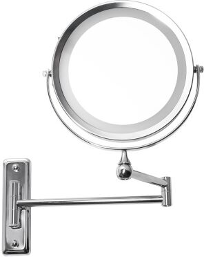 Corby Specchio a LED Montaggio a Parete 32 cm Winchester Cromo