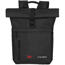 travelite AIDA BASICS Rollup Rucksack Schwarz