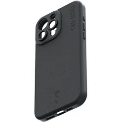 ShiftCam Camera Case mit Lens Mount für iPhone 15 Pro Max (Apple iPhone 15 Pro Max), Smartphone Hülle, Schwarz
