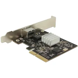 Delock PCI-Express-x4 (RJ45), Netzwerkkarte