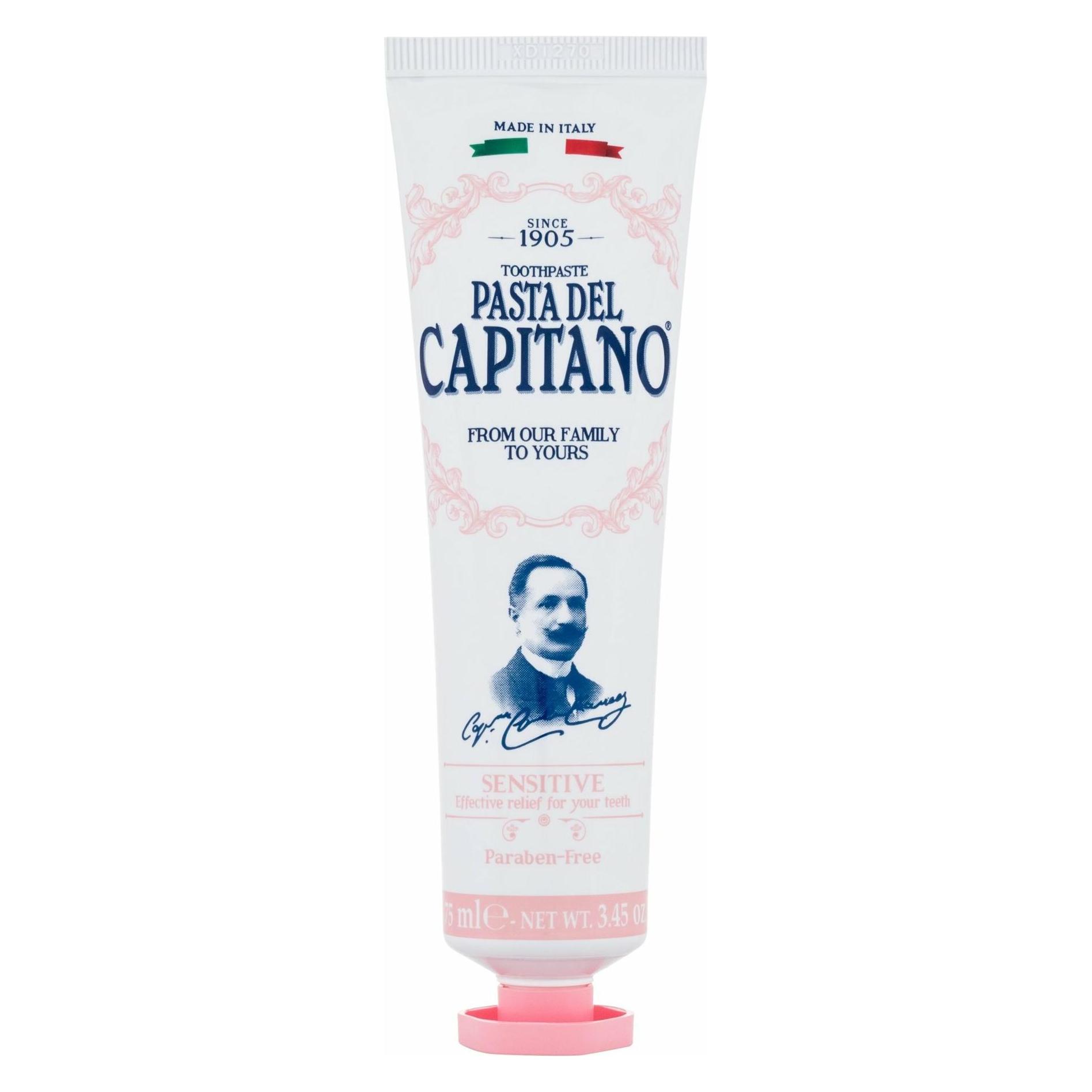 Capitano Pasta del - Toothpaste for sensitive teeth 1905 75 ml (U) (75 ml) (8002140037559)