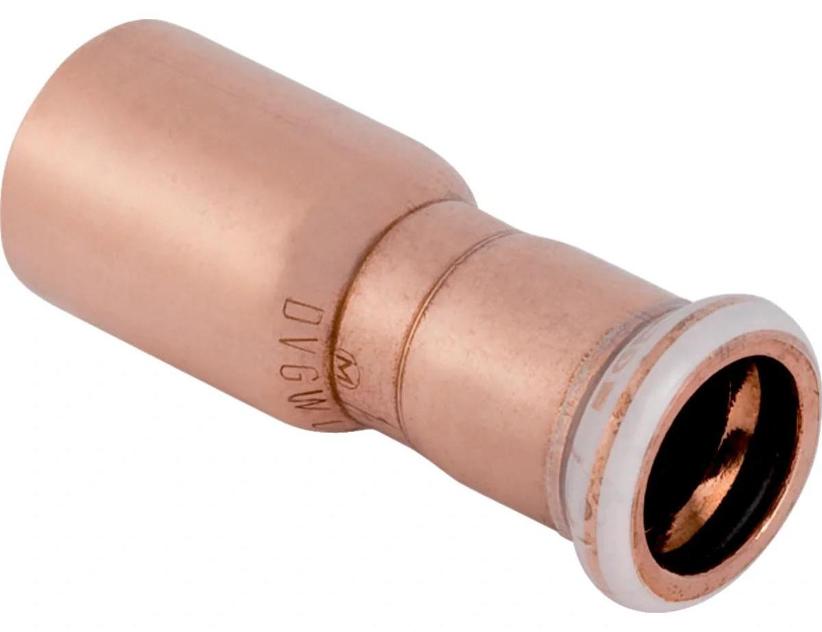 Geberit slangconnector koper