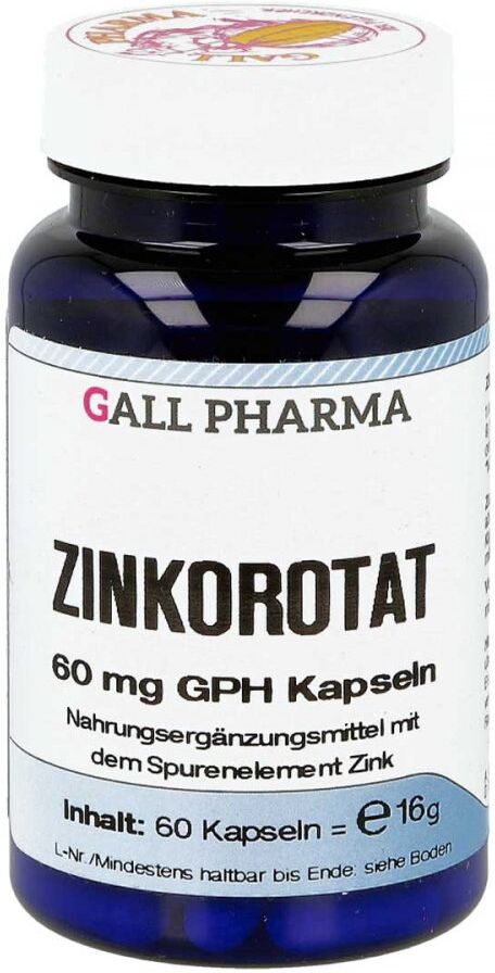 Zinkorotat 60 mg Gph Kapseln 60stk