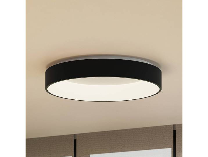 LED Deckenleuchte Aleksi Arcchio, dimmbar, schwarz, für Küche, Metall, Modern