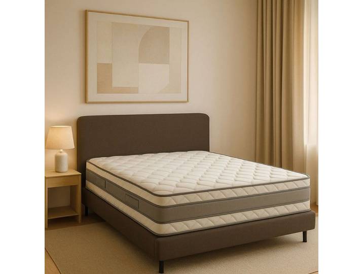 Matelas Memory Deluxe - 120x190 cm - Mousse à Mémoire de Forme - Très Ferme