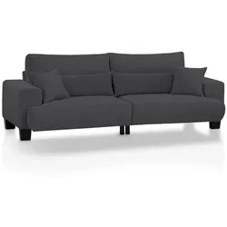 Exxpo by Gala Bigsofa Big Ayo Cord Grau Anthrazit