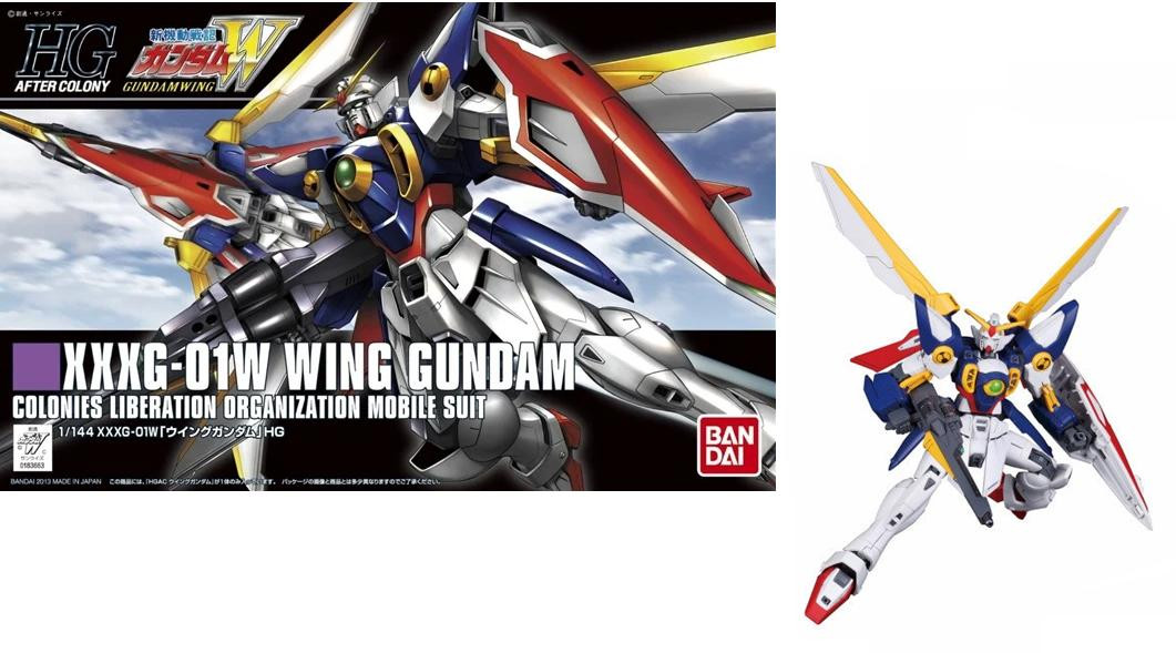 Bandai Mobile Suit Gundam 1/144 HGAC Wing Gundam Figur
