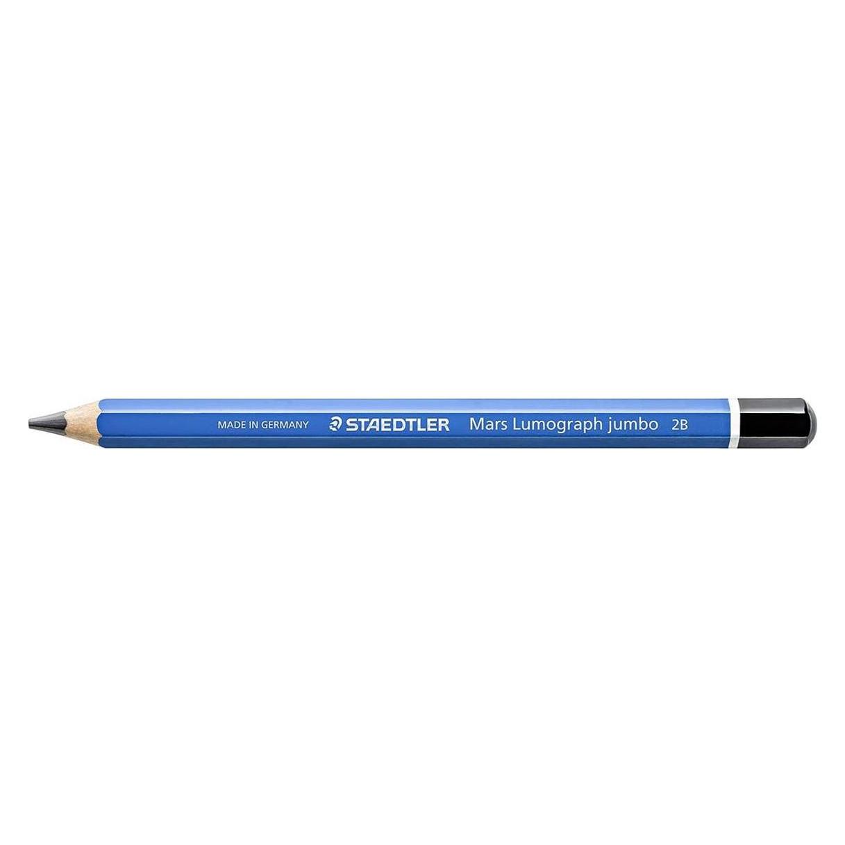Staedtler Bleistift 'Mars Lumograph jumbo' 2B (5.30 mm, 2B, 1x) (100J-2B)