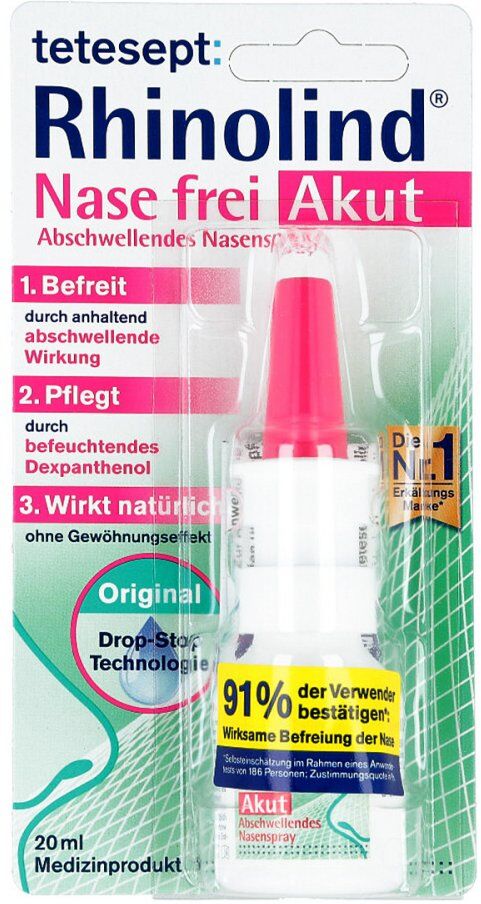 Tetesept Rhinolind Abschwellendes Nasenspray 20ml
