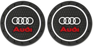 Uplift Essentials High Grip Anti Slip Interior Cup Holder Coaster Set audi