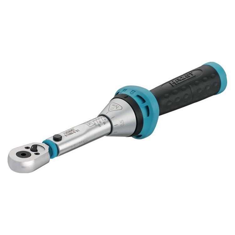Hazet Drehmomentschlüssel 5108B-3CT 1/4 " 2,5 - 25 Nm (1/4", 2.50 - 25 Nm) (5108B-3CT)