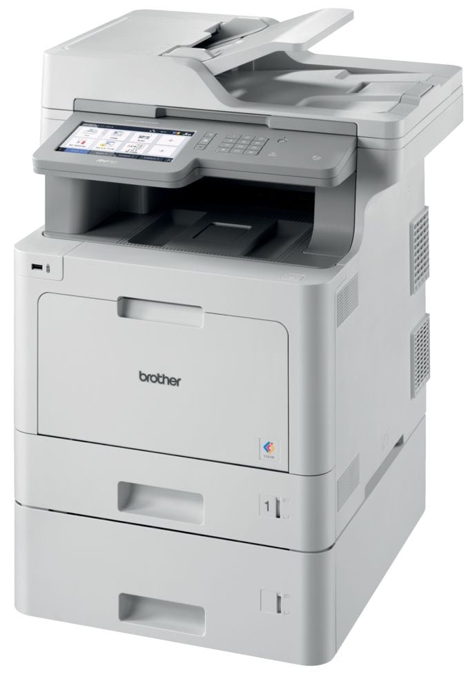 Brother MFC-L9570CDWT Farblaser-Multifunktionsdrucker Scanner Kopierer Fax WLAN