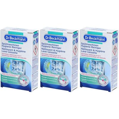DR Beckmann Reiniger & Hygiene Geschirrspüler x3 3x75 g Liquidum