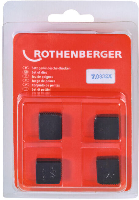 Matrices de filetage Rothenberger, BSPT R 3/8
