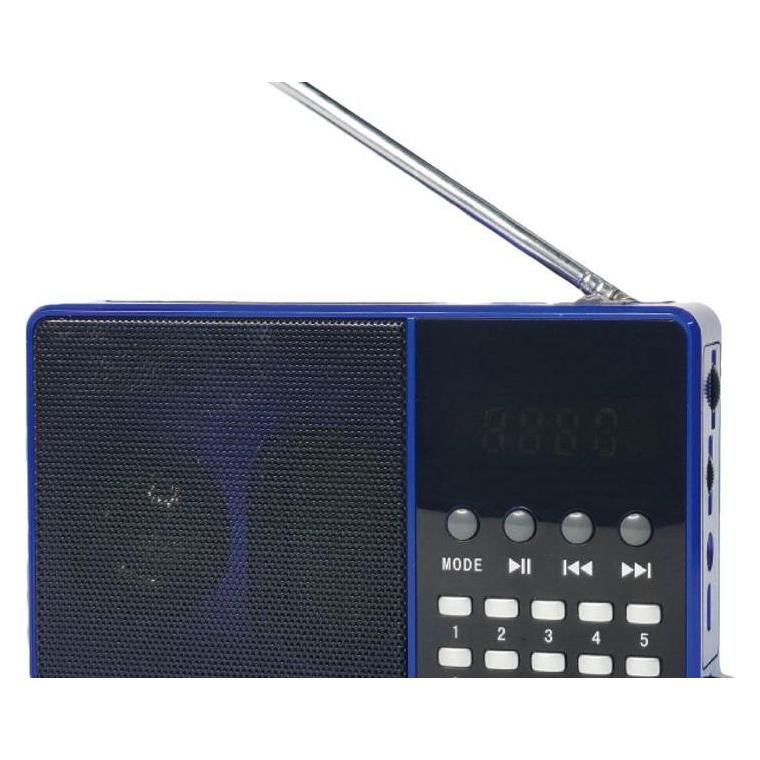 Datel Dartel Tragbares Analogradio Mit Bluetooth Rd-180 Blau (53943849)