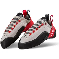 Ocun, Unisex, Kletterschuhe, Pearl (48), Rot, Grau, Weiss