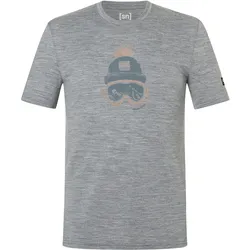 Super Natural, Herren, Funktionsshirt, Gogeanie (S), Grau