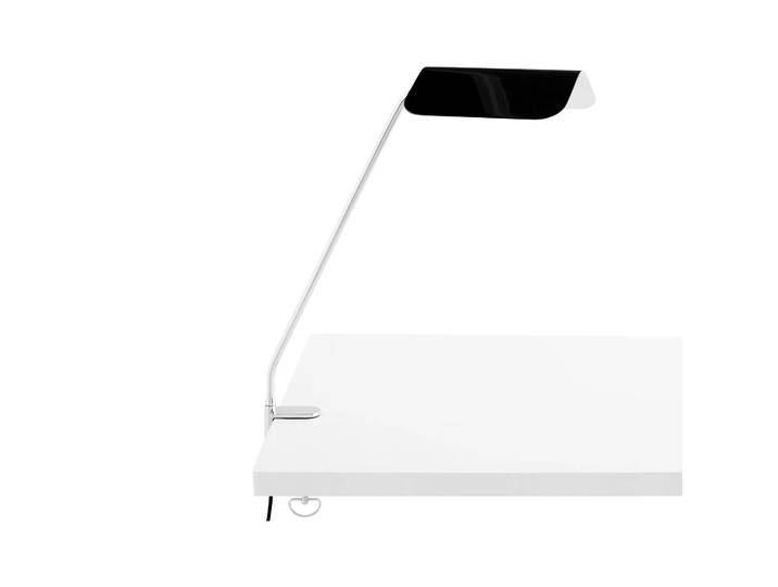 HAY Lampe de bureau à pince Apex Clip Iron black