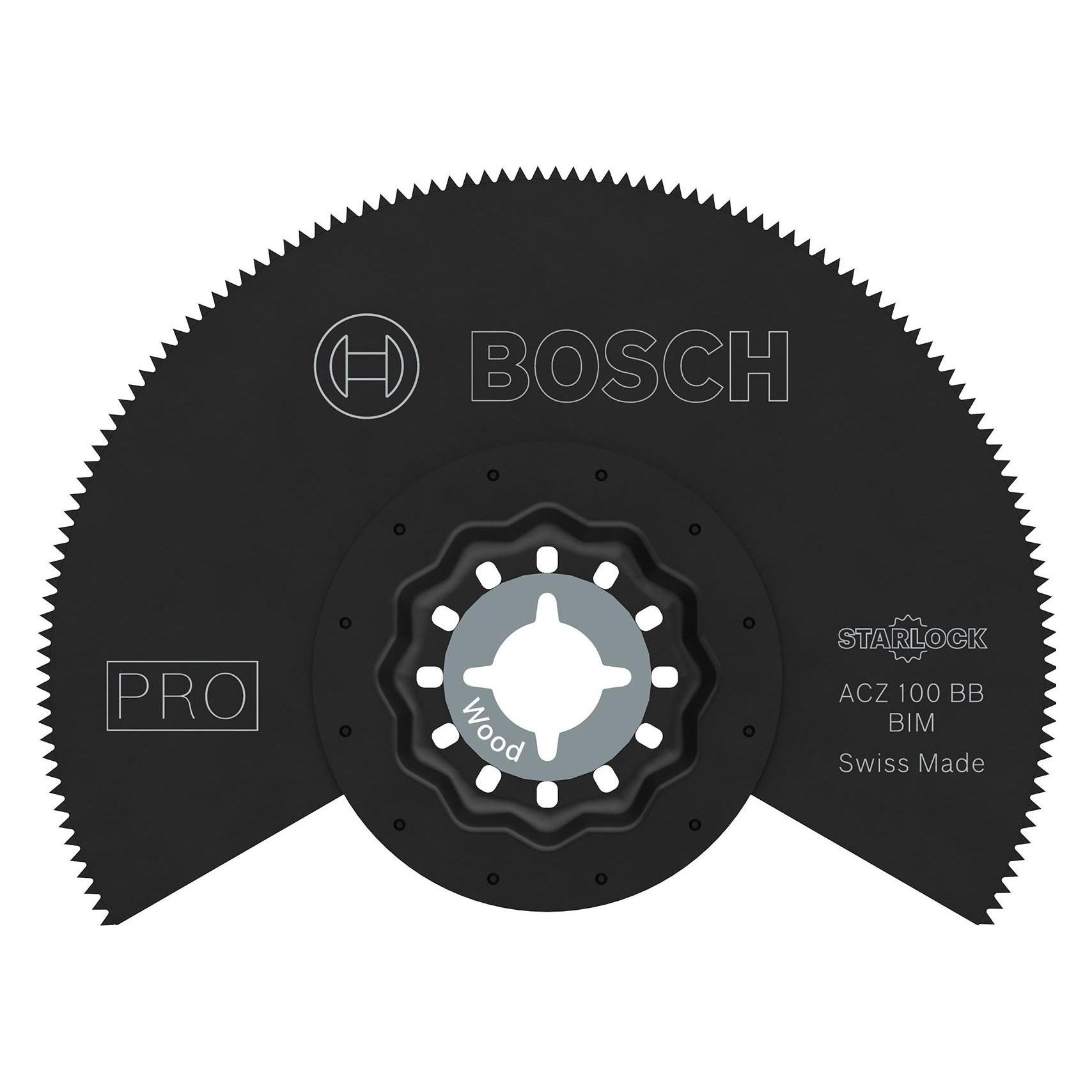 Bosch Professional Zubehör PRO ACZ 100 BB Blatt für Multifunktionswerkzeuge, 100 mm (2608669118)