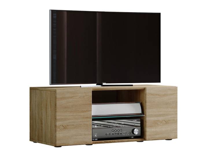 Mid.you Tv-Element, Sonoma Eiche, Kunststoff, 1 Fächer, 95x40x36 cm, Wohnzimmer, TV Möbel, TV-Racks