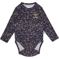 hummel hmlFLOA langarm Baby-Strampler Mädchen 526 - ombre blue 62