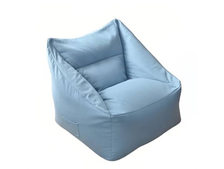 Xumh2024-3 Sitzsack Lazy Sitzsack-Sofa, einzelner Tatami-Bodenstuhl, kompakter Lounge-Sessel for kleine Räume(Blue)