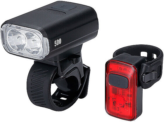 BBB Fahrradlicht  Set NanoStrike 500 Combo  Spark 2 BLS-265 schwarz B