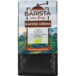 Barista vom Berg Cafe Crema, ganze Bohne bio 500g